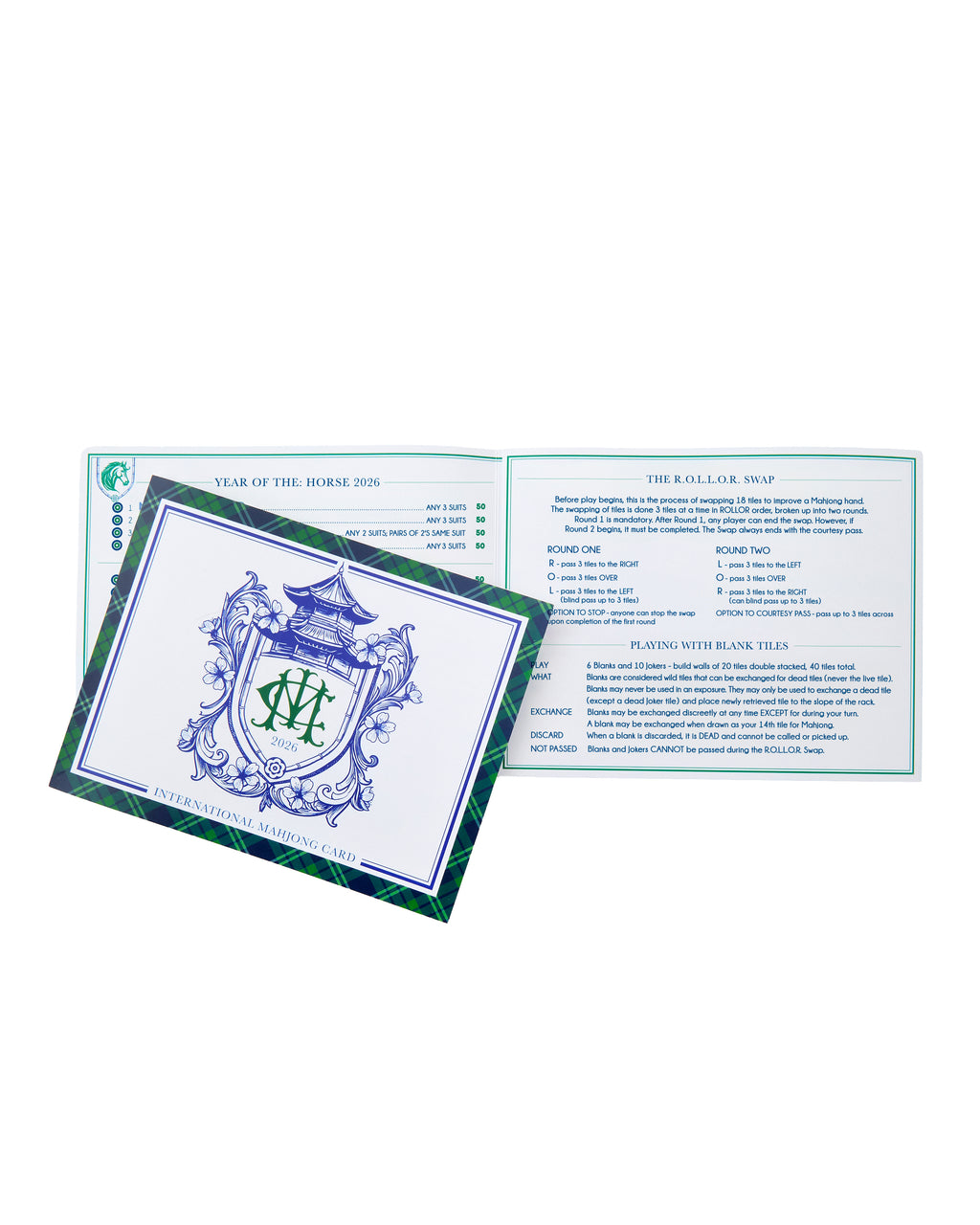 International Mahjong Card